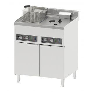 Friteuse électrique sur pieds 2 x 16 litres