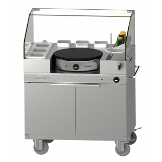 Electric crepe maker trolley 40 - removable