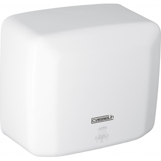 Handdroger van roestvrij staal Wit