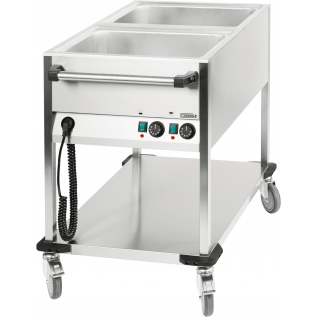 Bain Marie Trolley 2xGN1/1 V