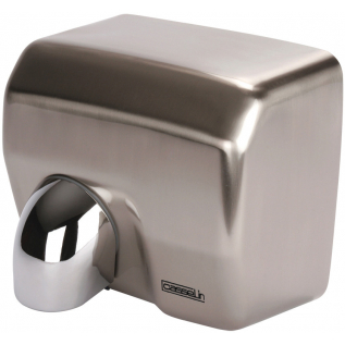 Hand dryer steel with nozzle