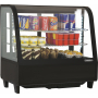 Mostrador refrigerado 100L,  negro