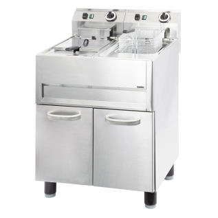 Freestanding fryer 2 x 13L